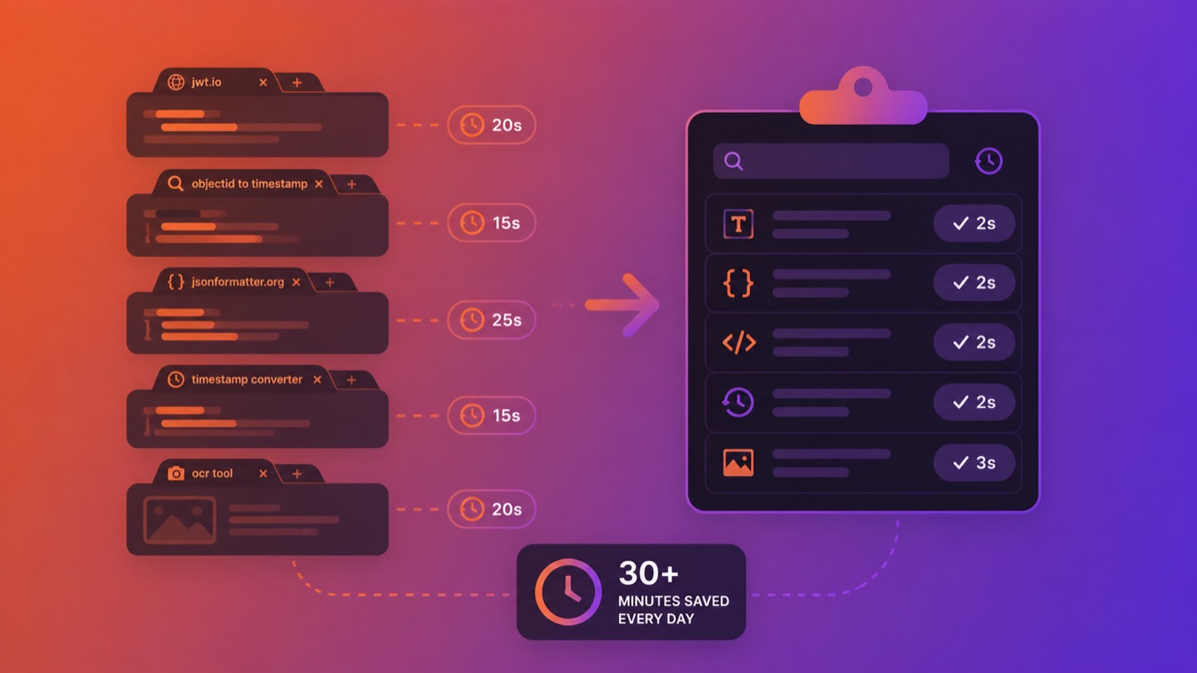 How a Clipboard Manager Saves Developers 30 Minutes a Day